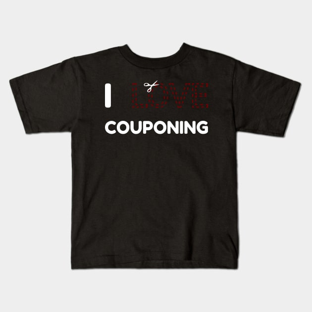 I Love Couponing Kids T-Shirt by SNZLER